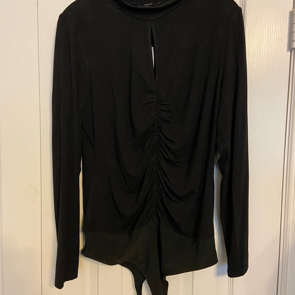 WHBM Long-Sleeved Ruched Bodysuit - Picture 3 of 5